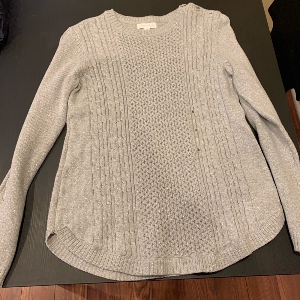 Ice grey sweater